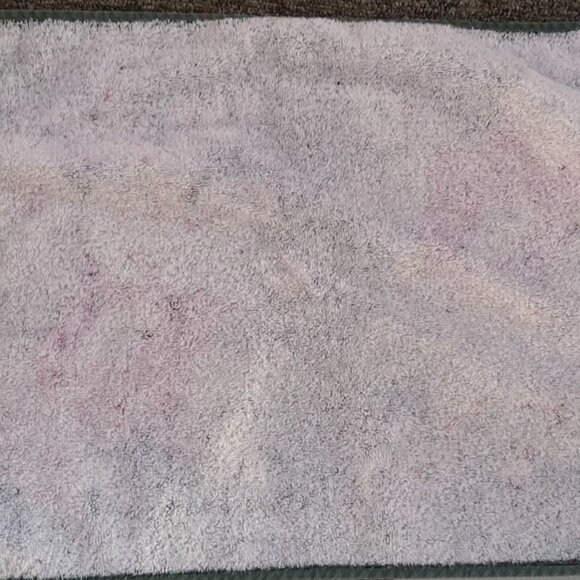 Ralph Lauren LOT OF 3 Green Floral Bathroom Towel Set 2 Bath 1 Hand Rose Vintage - Picture 16 of 16